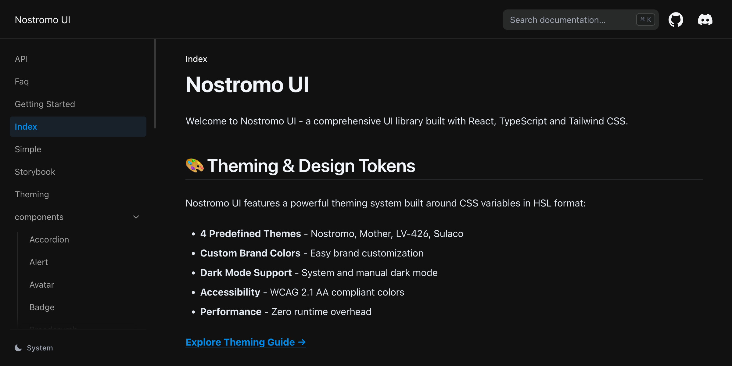 Thumbnail for Nostromo UI