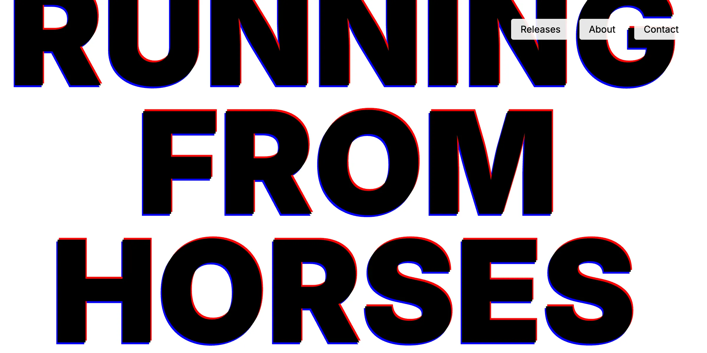 Thumbnail for Running From Horses